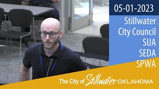 Stillwater City Council, SUA and SEDA 05-01-2023