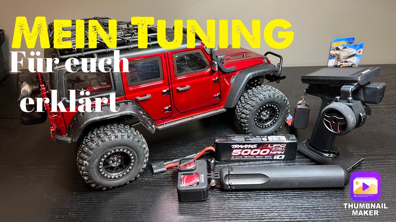 Amewi Crosstrail mein Tuning - YouTube