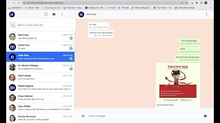Vinochat Chat and Messenger Web App screenshot 2