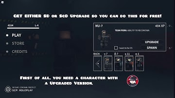 SCP RP Command Trick! (READ DESC)