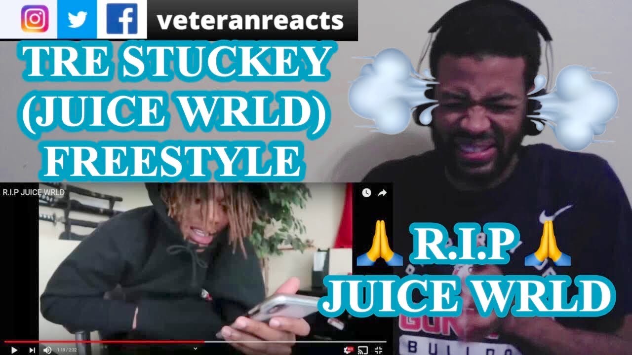 Tre Stuckey Rapper TRE STUCKEY | JUICE WRLD BANDIT FREESTYLE (LAWTWINZ) REACTION - YouTube
