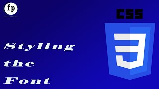 Font Family Font Size Font Variant Font Weight Property In CSS || Part-4