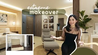 Extreme Makeover: Bedroom Transformation | Contemporary Interior Design: Filipino-Zen Inspired 23sqm