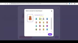 Changing a Students Monster in Class Dojo