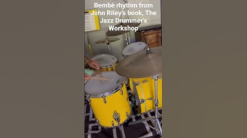 Another Bembé Groove from John Riley’s book, The Jazz Drummer’s Workshop #drums #drum #drumming
