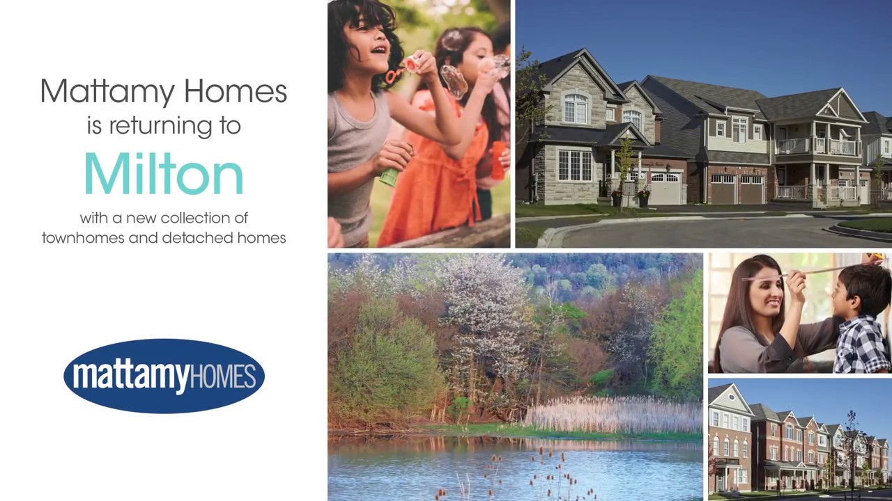 Hawthorne South Village Sixteen Mile Creek in Milton, ON Mattamy