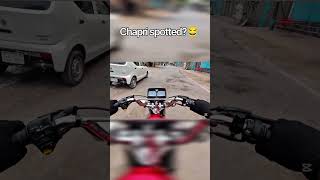 Honda125 sound check❤️‍🔥chapri moment😂 people reaction❤️