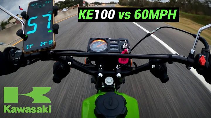 Kawasaki KE100 Top Speed