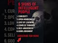 6 Signs of Highly Intelligent People | Psychology Facts About Smart Minds