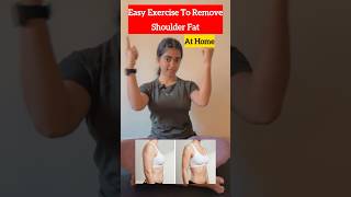 Lose shoulder fat at home #weightloss #loseweightfast #fatloss #bellyfat #youtubeshorts #shorts#fit
