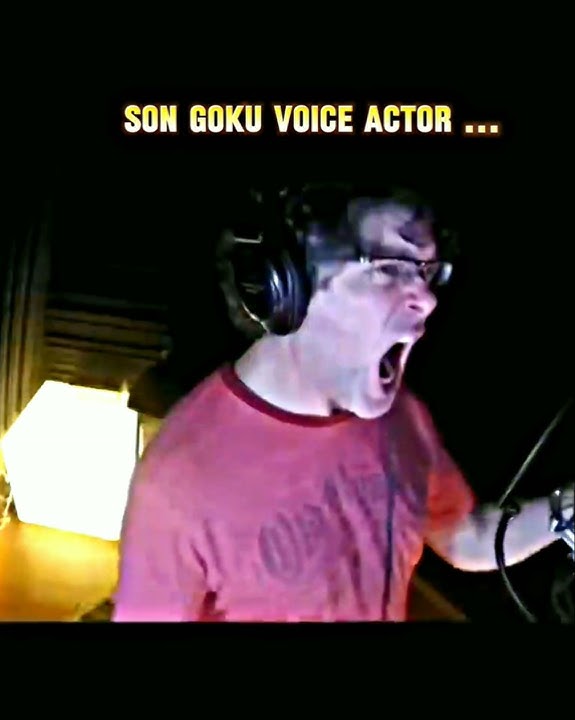 Goku's Voice actor 🗿 #shorts #goku #edit #shortvideo #anime #animeedit