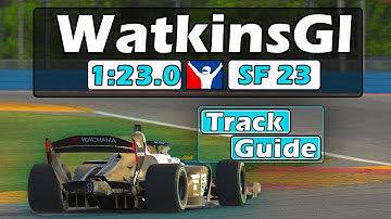 iRacing Super Formula SF23 Watkins Glen Boot Track Guide - 1:23.0 - 2024 Season 1
