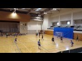 2017年7月１日　第２2回ジャパンオープンハンドボールトーナメント北信越予選会　前半 2  Nagano Yeti VS GIANT KILLINGS
