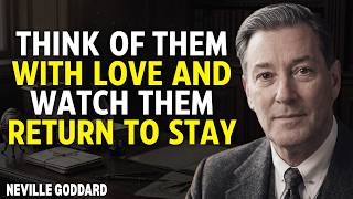 The Telepathy Of Love Will Bring The Person You Want And Make Them Stay With You | Neville Goddard