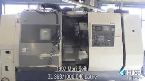 Mori Seiki ZL 35B/1000 4-Axis CNC Lathe