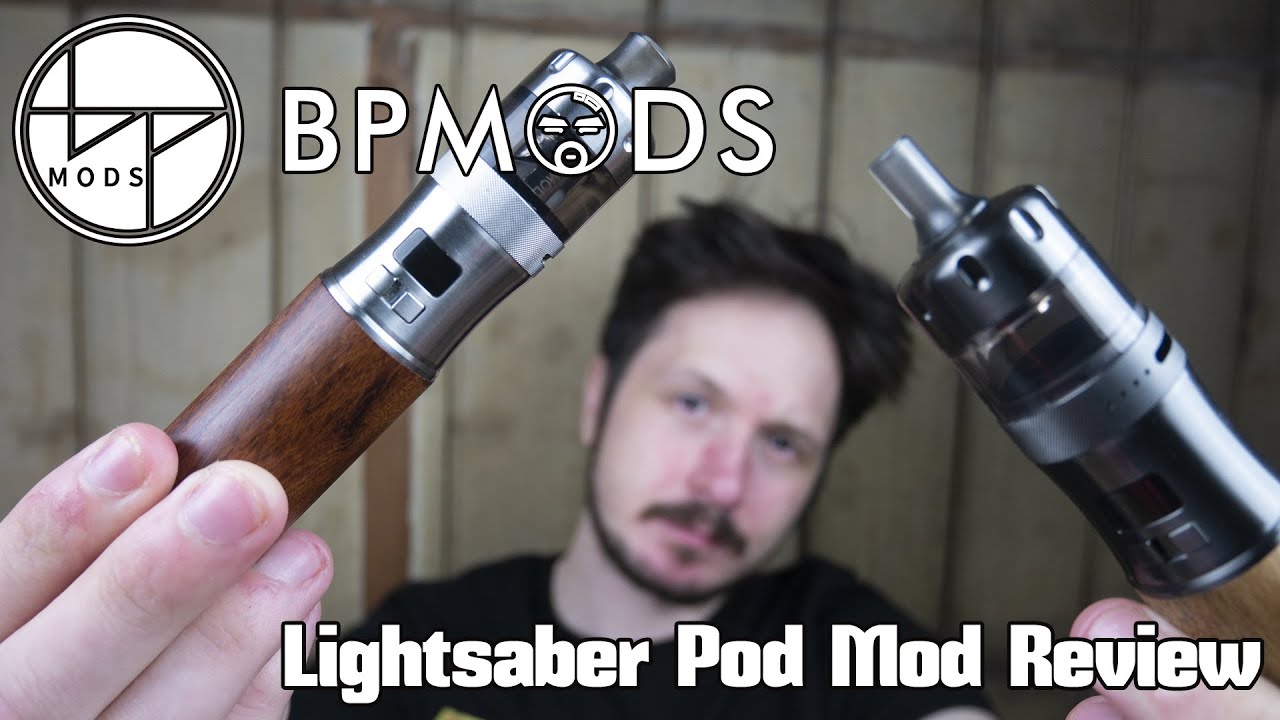 BP Mods Lightsaber Pod Mod Review & Unboxing | Vaping 101