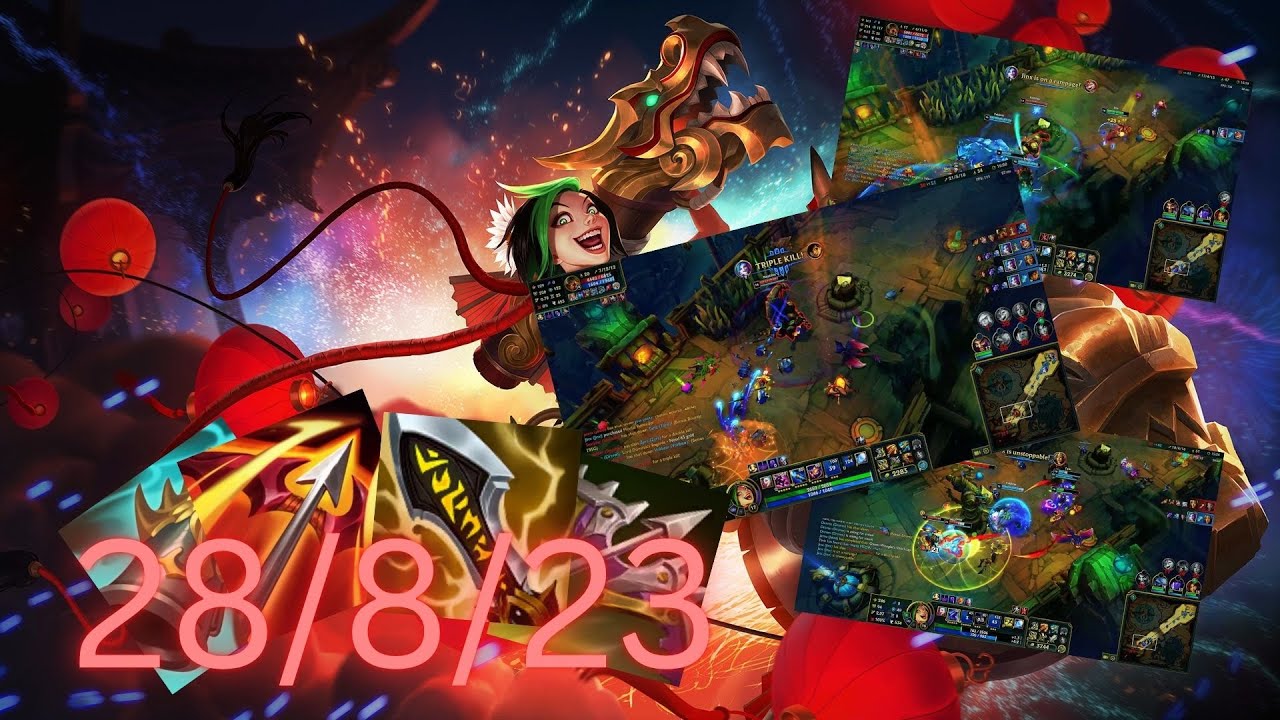 Jinx is an unbelieveable menace in Aram Mayhem - LoL Gameplay