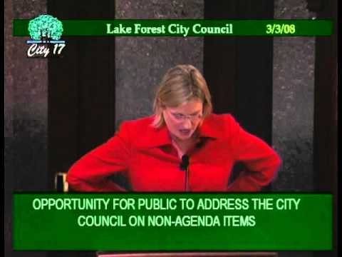 City Council - March 3, 2008