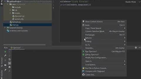 36 Convertir minúsculas a mayúsculas y viceversa Método Swapcase en Python