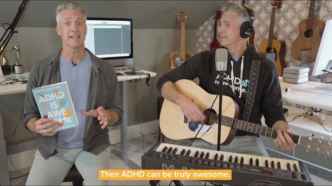ADHD Is Awesome Penn and Kim Holderness Book trailer YouTube