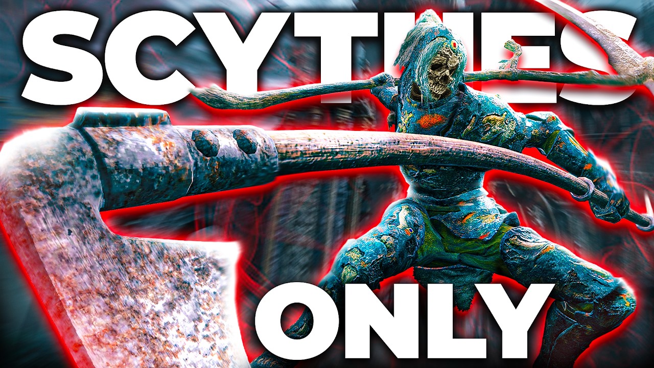 So I Beat Elden Ring (+DLC) for the FIRST TIME EVER... With Only Scythes!