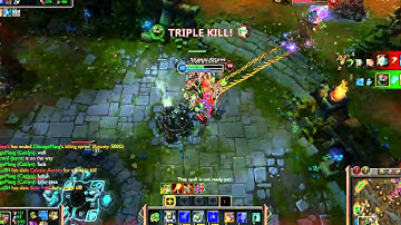 League of Legends Ranked Duo Que Penta Kill With Maokai Jungle