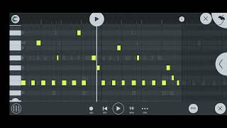 Making afro beats in the best music making mobile  app fl studio mobile 😱😱 screenshot 5