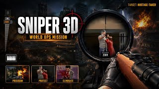 Sniper 3D Shooting Game - Gun Firing Game - Mission Complete - Android iOS Gameplay screenshot 5
