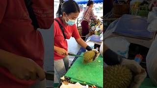 Fastest Master: DURIAN FRUIT CUTTING – Thai Street Food