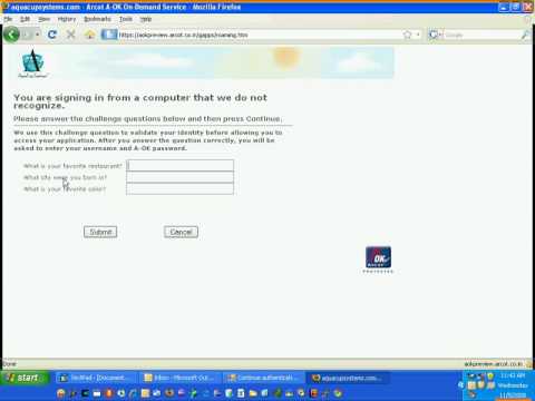 Arcot access to Google Contacts API
