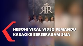 Heboh! Viral Video Pemandu Karaoke Berseragam SMA