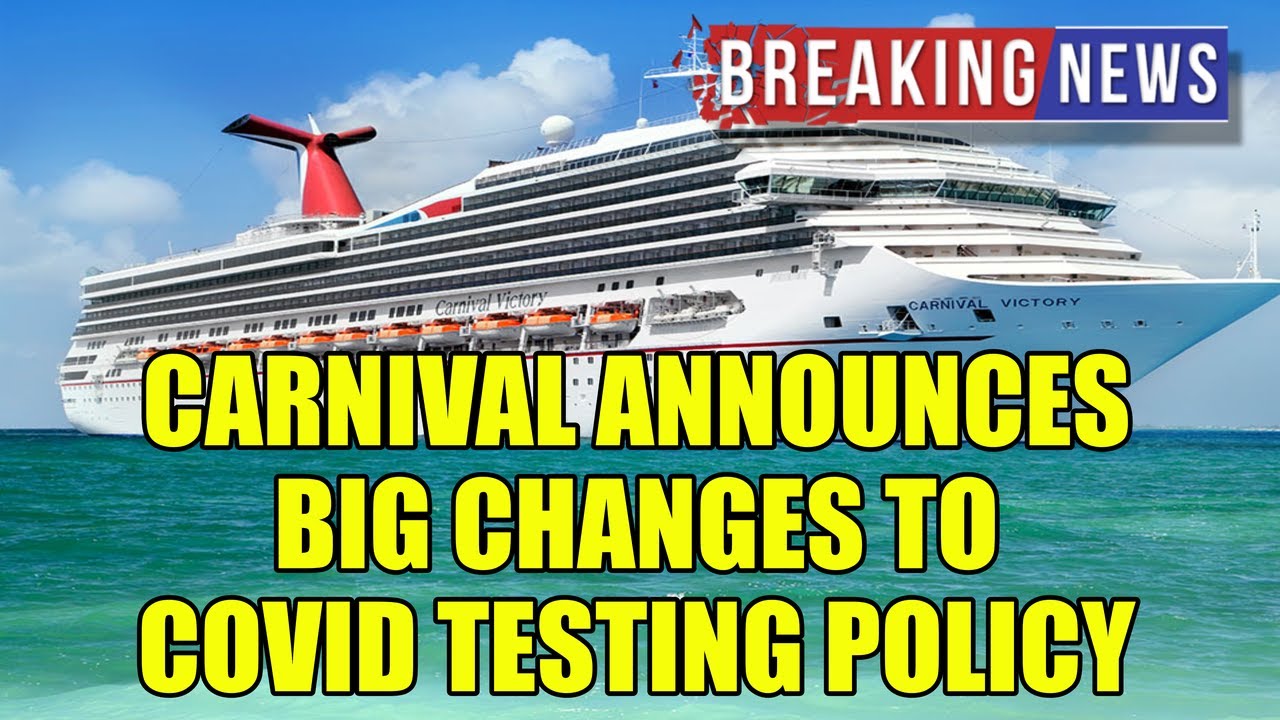 carnival cruise covid test requirements