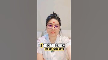 🤩Only 1 Secret Trick to Crack #UGCNET 2024 Exam🤩  | Shefali Mishra #shorts #ytshorts