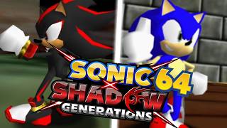 SONIC X SHADOW GENERATIONS 64!??