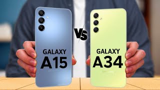 Samsung Galaxy A15 Vs Samsung Galaxy A34