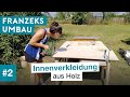 T5 Innenverkleidung aus Holz - Umbaucamp in Kieferstädtel, Polen