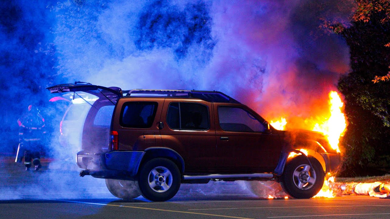 Car Fire at Target Brick New Jersey 8/14/23