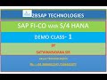SAP FICO with S/4 HANA Demo Class -1: A Complete Guide for Beginners || Step-by-Step Demo