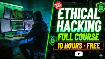 Ethical Hacking Full Course in 10 Hours 2026 (Hands-On Labs & Real Attacks#ethicalhacking#fullcource