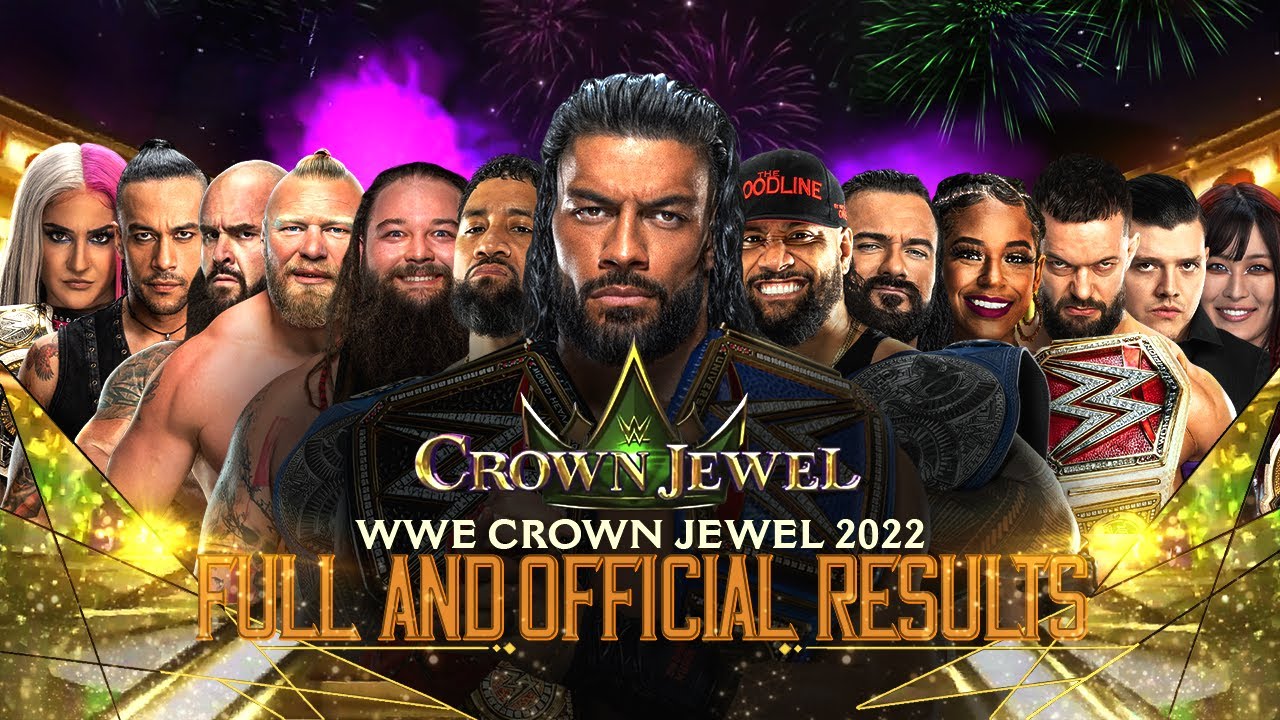 Full WWE Crown Jewel 2022 Results