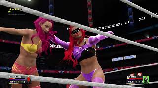 Sasha Banks Vs Eva Marie Raw Match 18