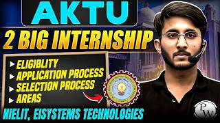 AKTU Internship 2026 Announced 😍 | Eligibility, Certificate &amp; Apply Process | How to Apply