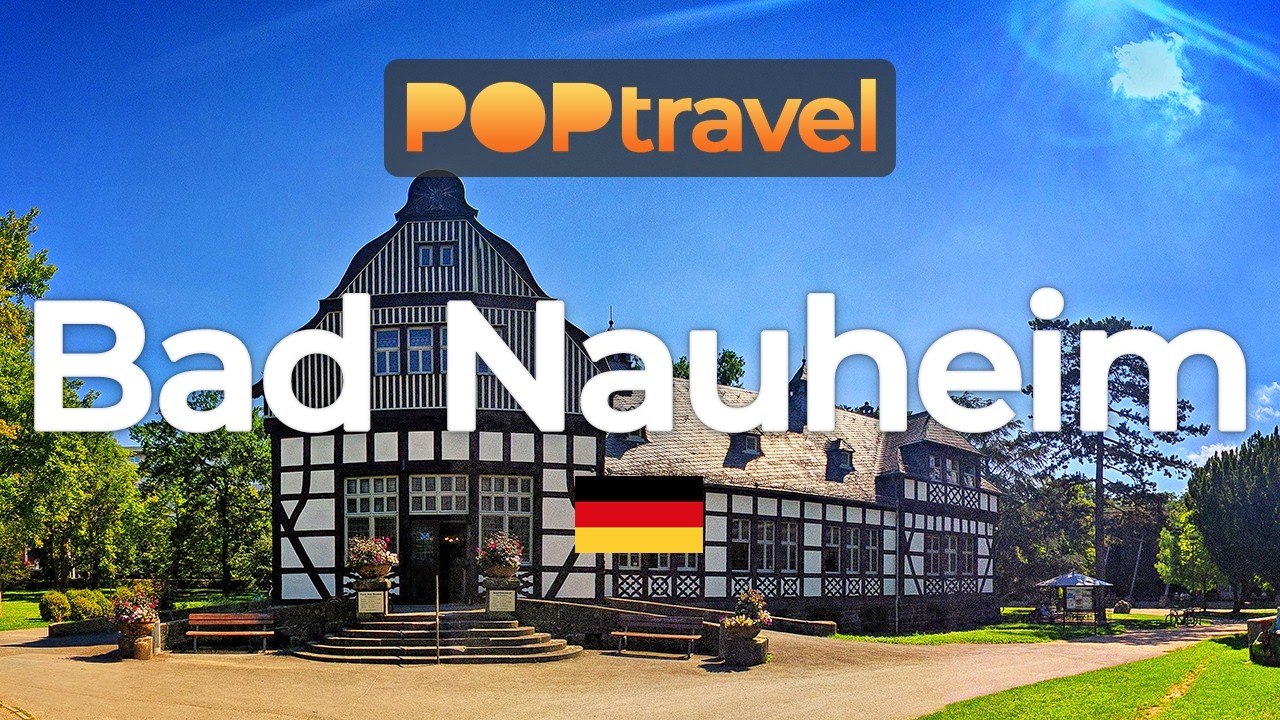 БАД НАУХАЙМ, Германия 🇩🇪 - Элвис и источники (2023) - 4K с субтитрами