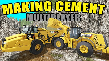 STONE MINING- MAKING ASPHALT & CEMENT + SELLING TAILINGS | FARMING SIMULATOR 2017 MINING