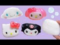 Soap Carving Cinnamoroll, Hello Kitty, My Melody, Kuromi / Sanrio Soaps / How to make / DIY