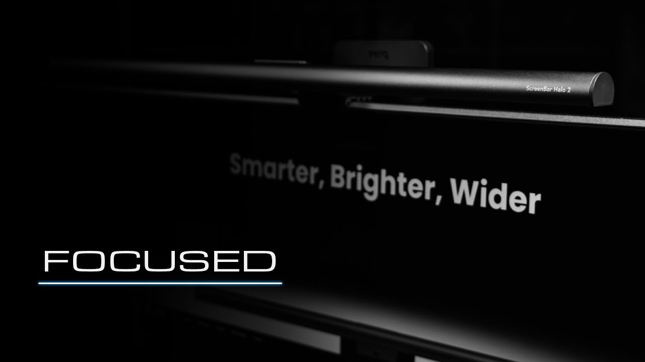 BenQ ScreenBar Halo 2 — Профессиональная подсветка для более эффективной работы