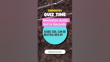 How to Neutralize Acidic | Soil Easy Science Trick |#shorts  #aigraphicdesign