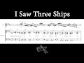 Jacob Collier - I Saw Three Ships (Transcription)