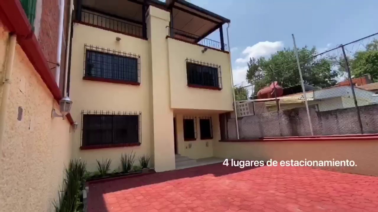 Casa en venta Colonia el reloj, Coyoacán, CDMX. - YouTube