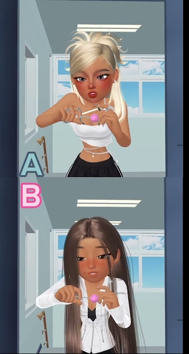 A or B 🐈💜🍀#zepeto #zepetoedit #sorts #foryou #anime #love #animation #tiktok #viraltiktok #art